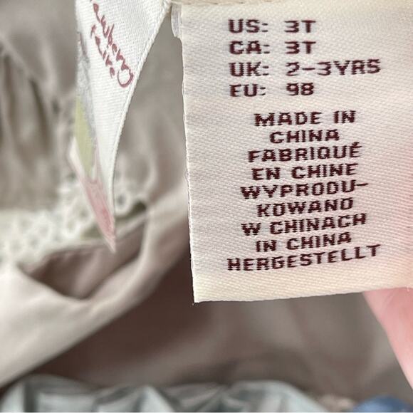 Strawberry Faire Girl’s Sweet Cap Sleeve Tulle Layered Full Dress Size 3 Toddler - Picture 10 of 10